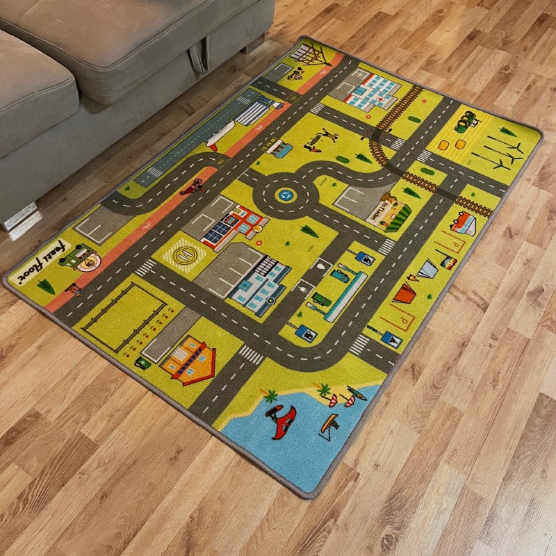 Spielteppich "Straße (100 x 200 cm)" von Feeti Floor ©https://dadslife.de