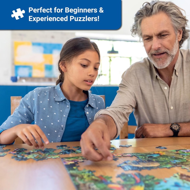 Familienpuzzle: "Meeresschildkröten (500 Teile)" von Ravensburger im Review von Ravensburger