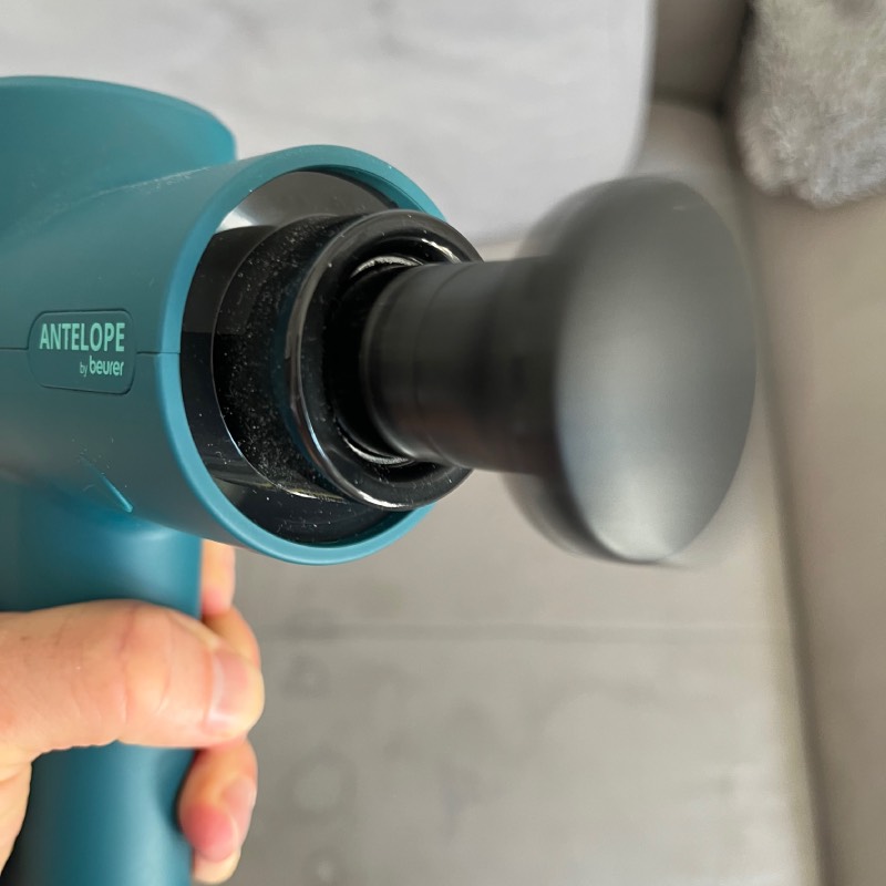Massagepistole: "Antelope BOOM" von Beurer im Review von Beurer ©https://dadslife.de