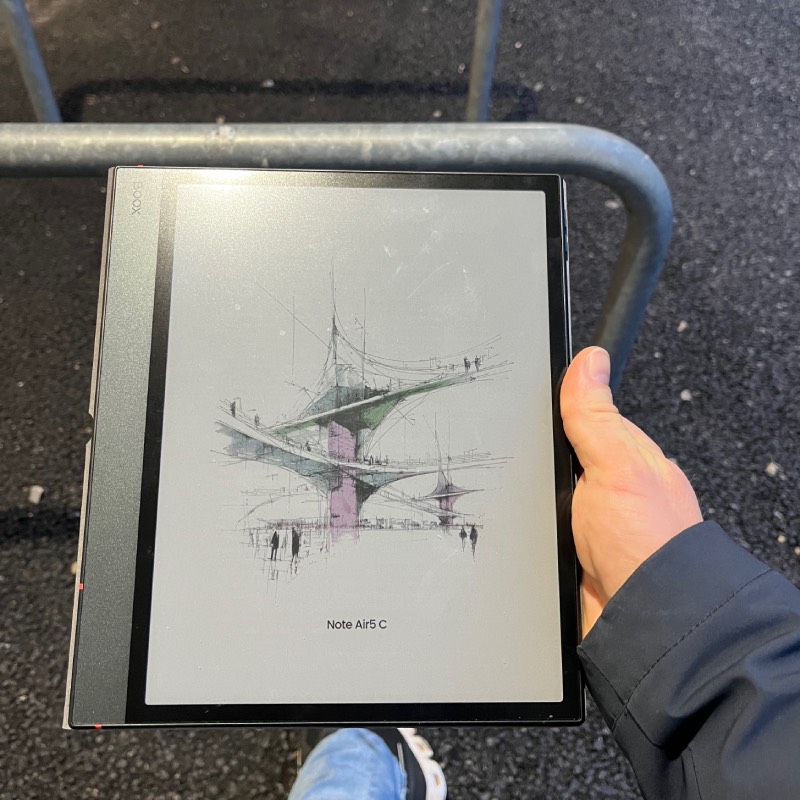 eBook Reader: "BOOX Note Air5 C" von Onyx im Review von Onyx ©https://dadslife.de
