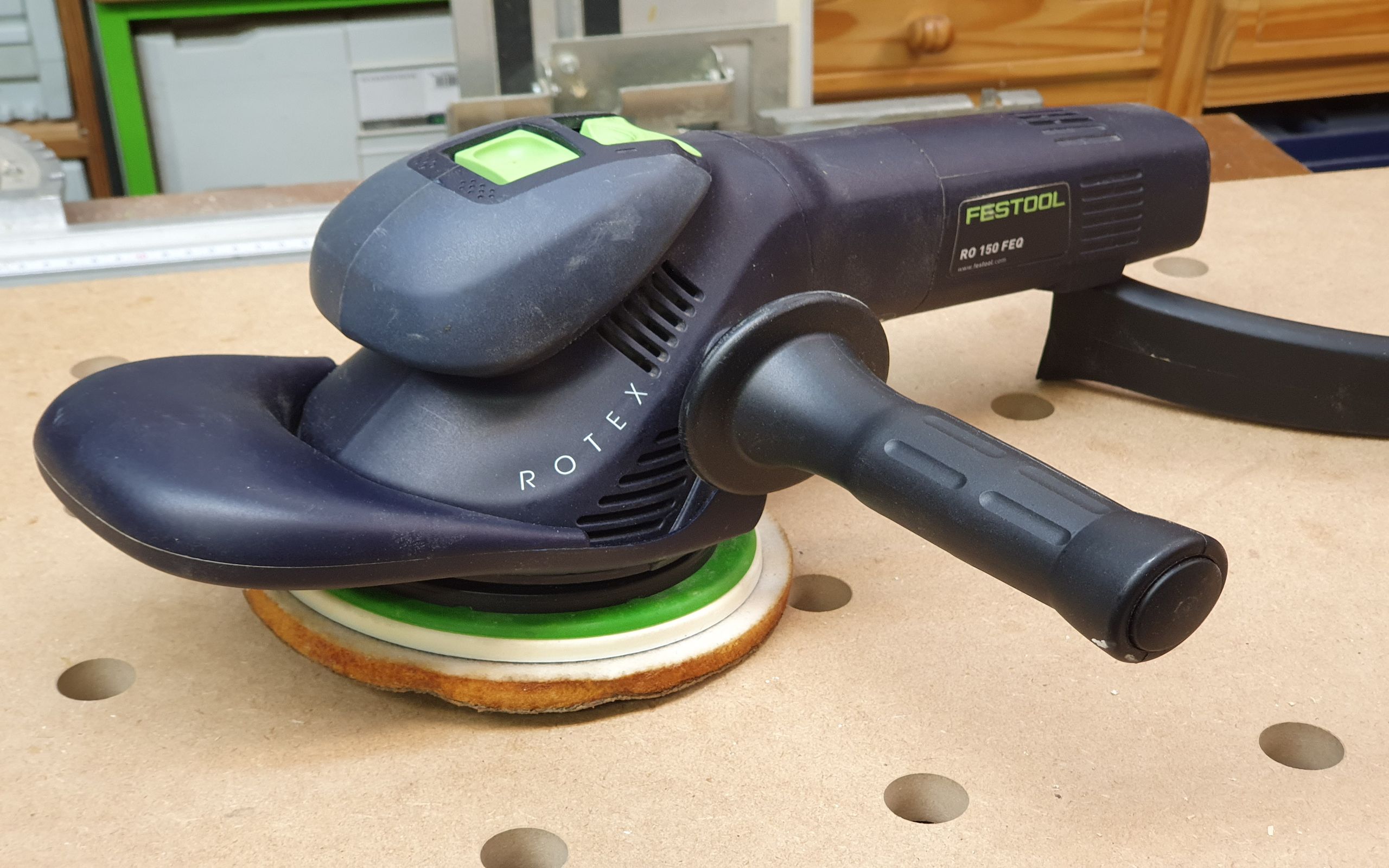 Exzenterschleifer ROTEX RO 150 FEQ-Plus von Festool-mit Zubehör
