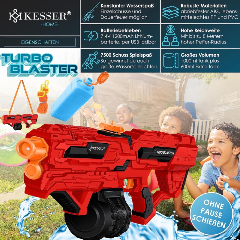 Elektrische Wasserpistole von KESSER