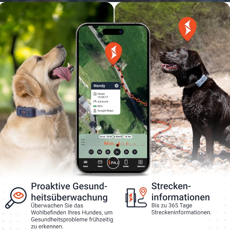GPS Tracker für Hunde: "Pet Finder 4G" von PAJ GPS im Review von PAJ GPS