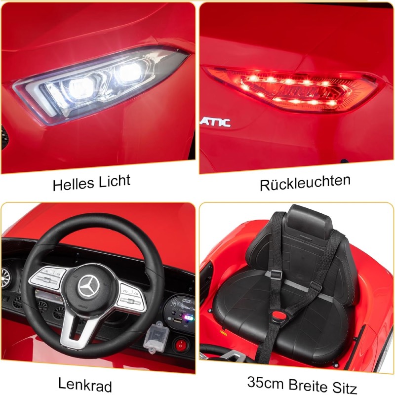 Kinder-Elektroauto "Mercedes Benz CLS 350" von Leadzm