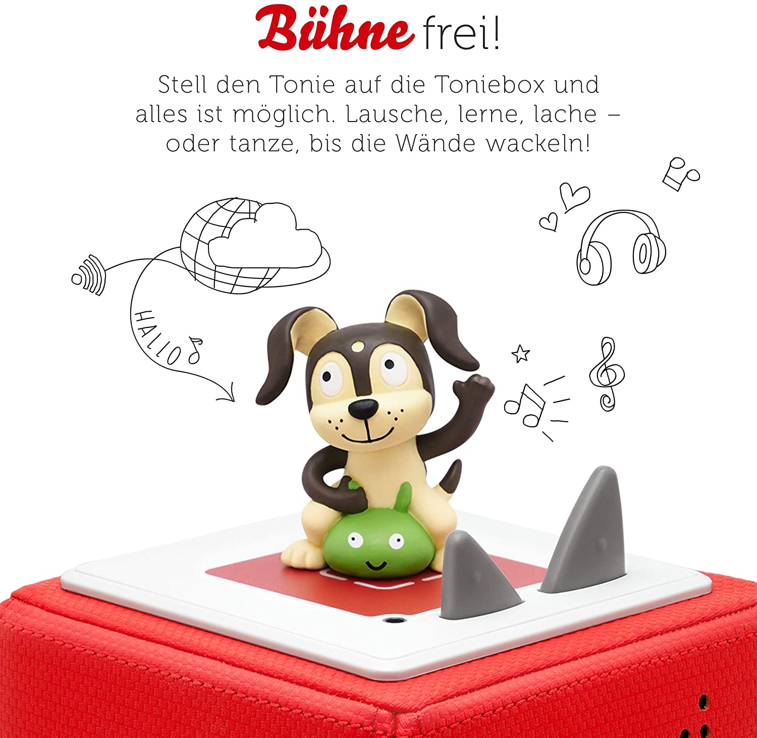 Tonie Hörfigur -Lieblings Kinderlieder - Spiel- & Bewegungslieder -Figur