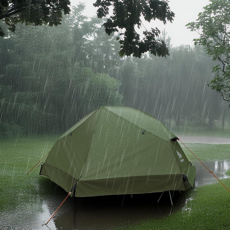 Feldbett mit Zelt "1 Person" von Night Cat