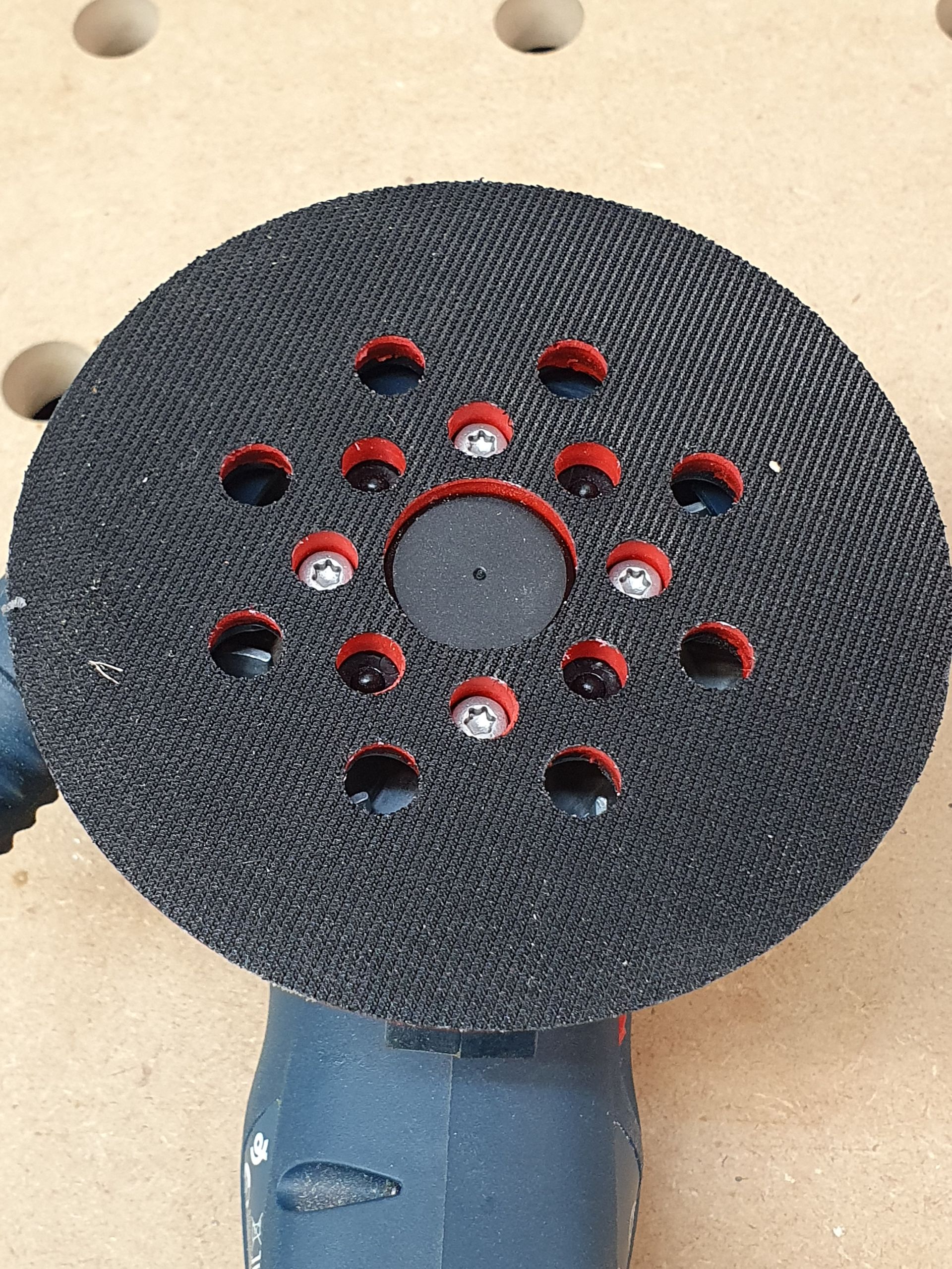 Exzenterschleifer GEX 12V-125 Professional von Bosch-Schleifscheibe