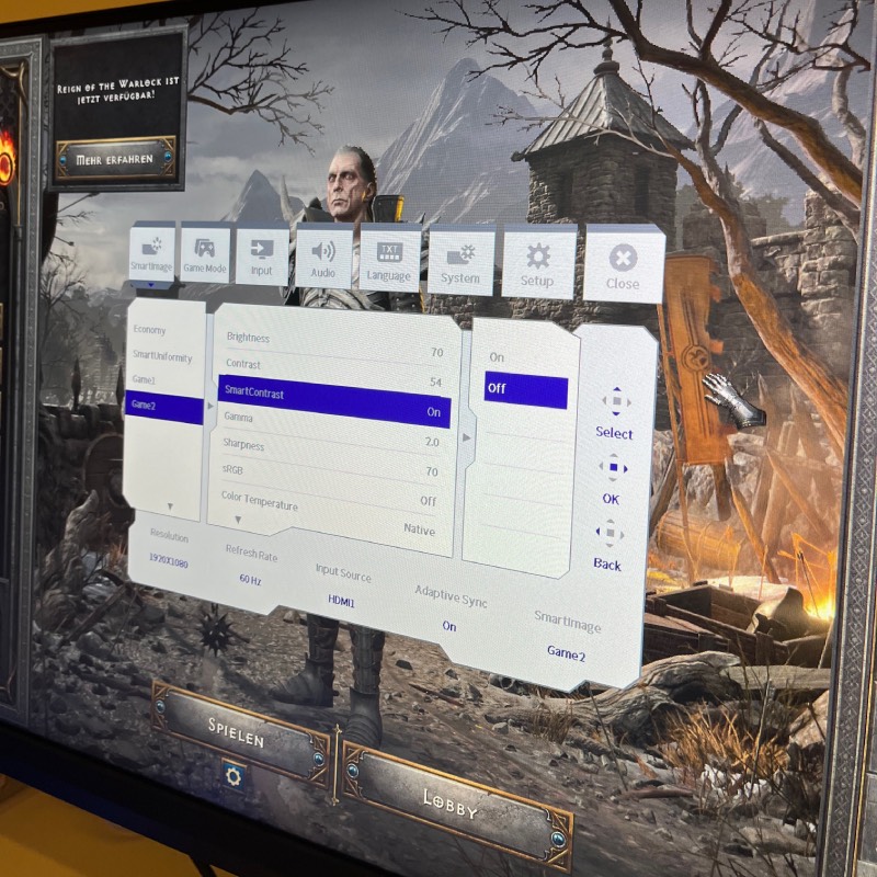 Gaming-Monitor: "Evnia 25M2N3200U (24,5 Zoll)" von Philips im Review von Philips ©https://dadslife.de