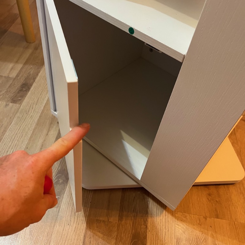 Drehbares Bücherregal von Yaheetech im Review von Yaheetech ©https://dadslife.de