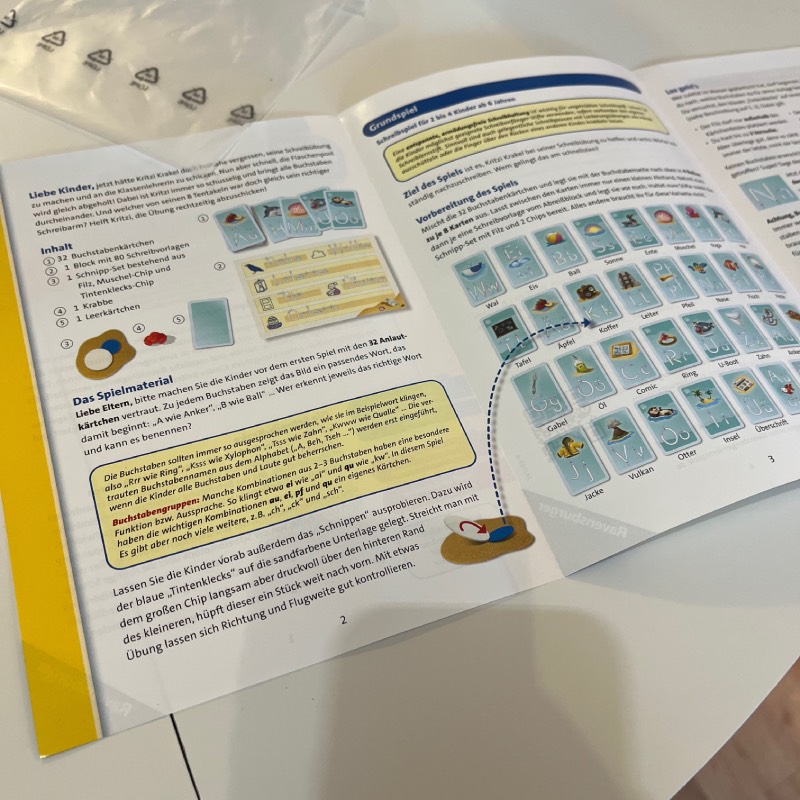 Lernspiel: "Die Schreib-Krake" von Ravensburger im Review von Ravensburger ©https://dadslife.de