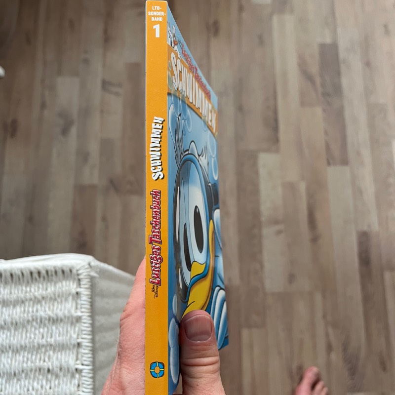 Lustiges Taschenbuch: "Schwimmen" von Egmont im Review von Egmont ©https://dadslife.de
