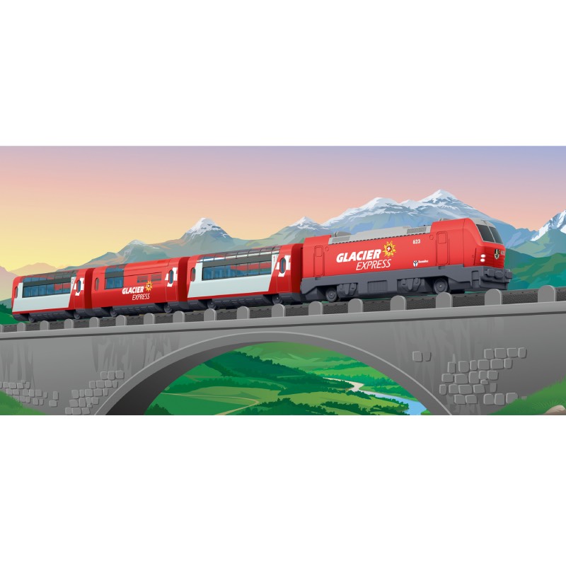 Elektrische Eisenbahn "My World: Glacier Express" von Märklin