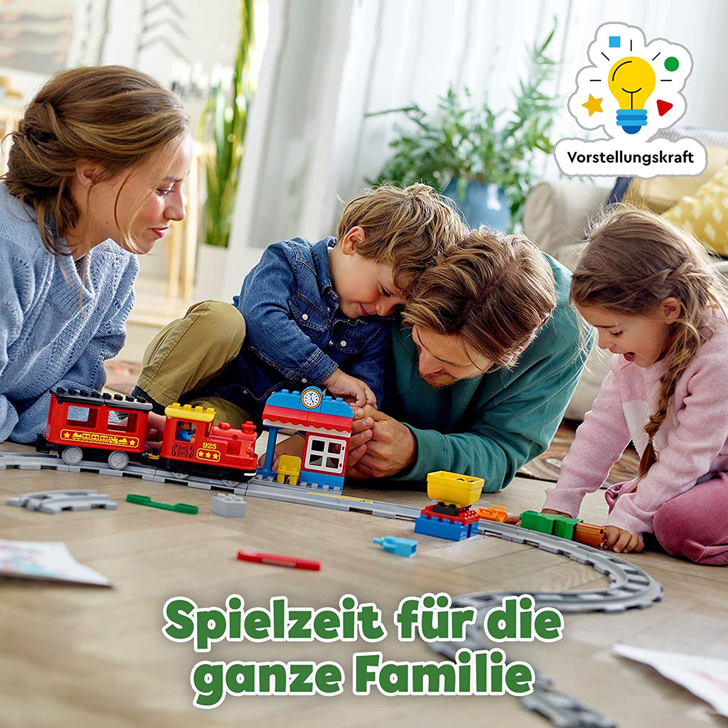 Dampfeisenbahn von LEGO duplo - spielen