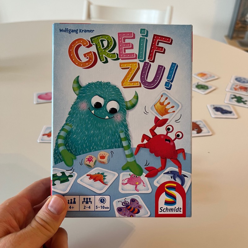 Reaktionsspiel: "Greif zu!" von Schmidt Spiele im Review von Schmidt Spiele ©https://dadslife.de
