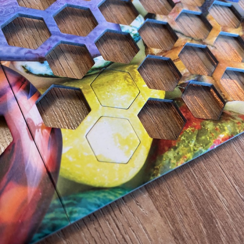 Puzzle: "Hexagon Edition (592 Teile)" von Schmidt Spiele im Review von Schmidt Spiele ©https://dadslife.de