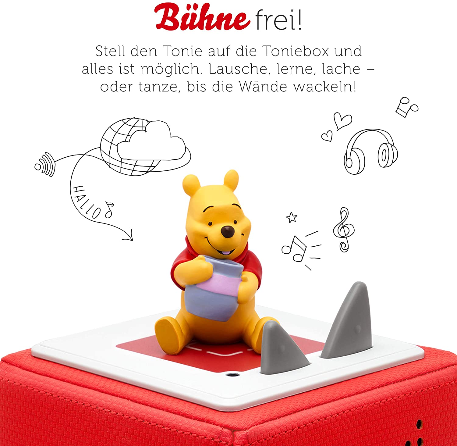 Tonie Hörfigur Winnie Puuh auf großer Reise von Disney-Figur