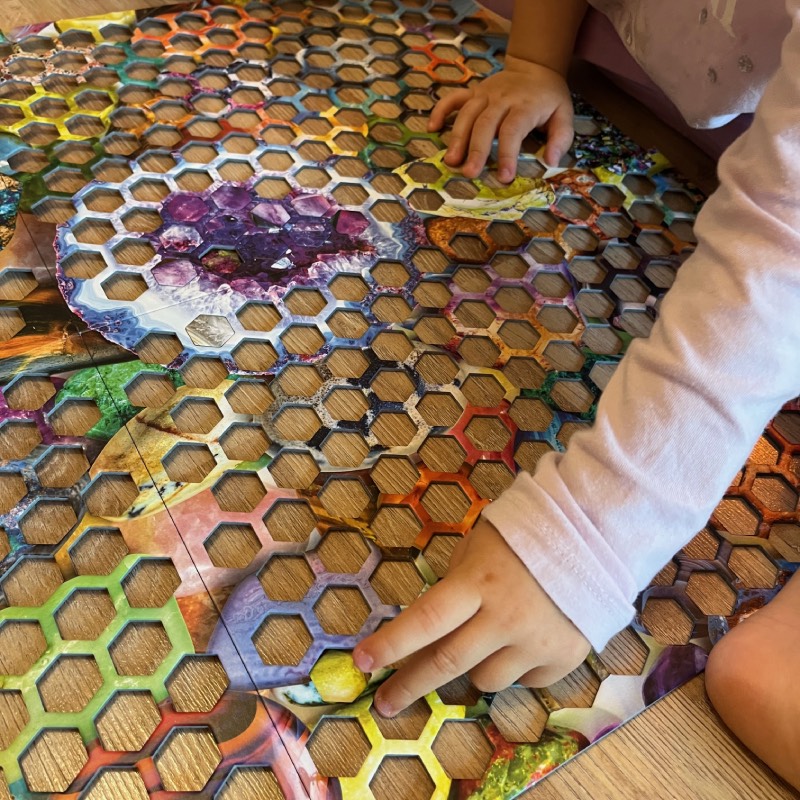 Puzzle: "Hexagon Edition (592 Teile)" von Schmidt Spiele im Review von Schmidt Spiele ©https://dadslife.de
