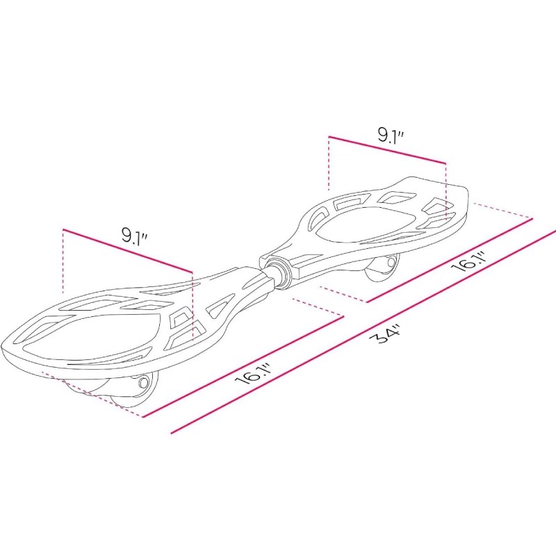 Waveboard "Wave LX" von Street Surfing