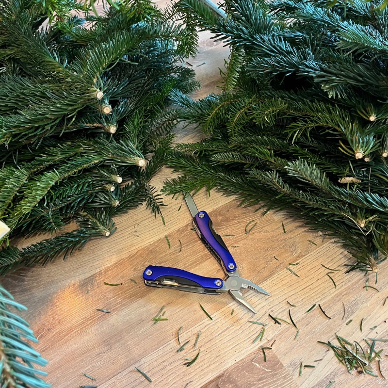 Künstlicher Weihnachtsbaum "Keinachtsbaum" von Treelivery ©https://dadslife.de