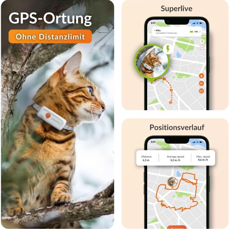 GPS-Tracker für Katzen "XS" von Weenect