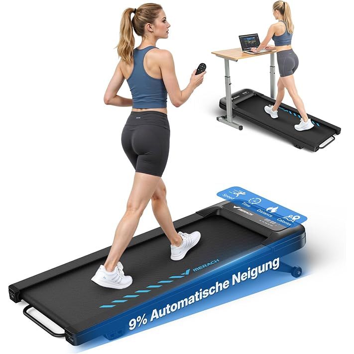 Laufband-Walking Pad, 3-in-1 Laufband-MERACH