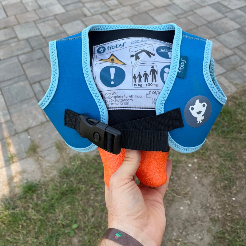 Schwimmhilfe: "Fibby" von Fibby im Review von Fibby ©https://dadslife.de