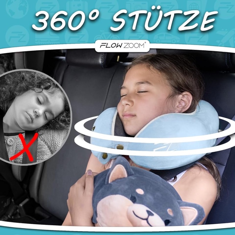 Nackenkissen für Kinder "Comfy Kids" von Flowzoom